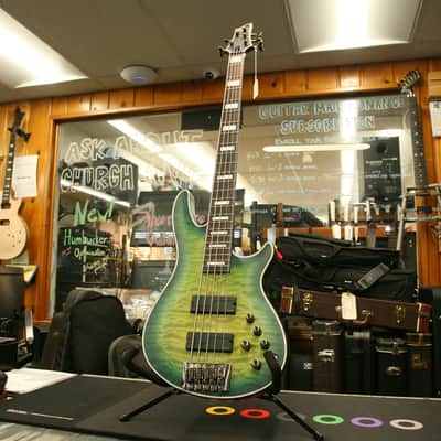 Schecter Daniel Firth Signature Hellraiser Extreme-5 - 2024 - Cthulhu Burst Satin image 4