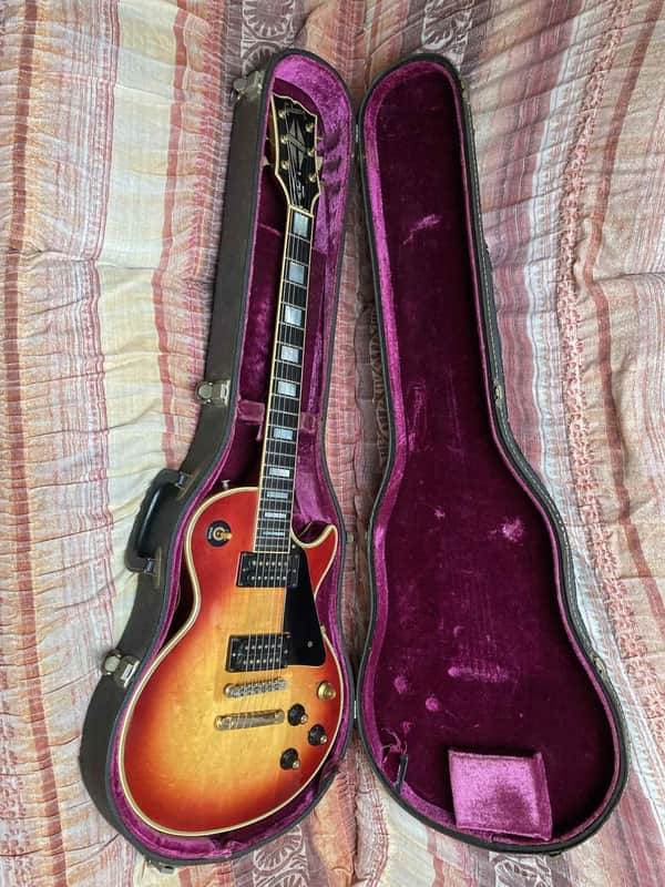 Gibson Les paul Custom 1974 sunburst vintage image 1