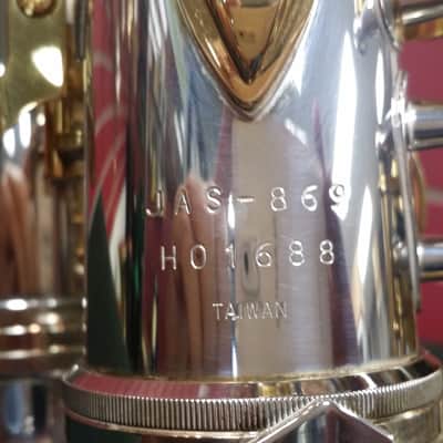Jupiter 869SG Artist Silver Alto Saxophone image 2