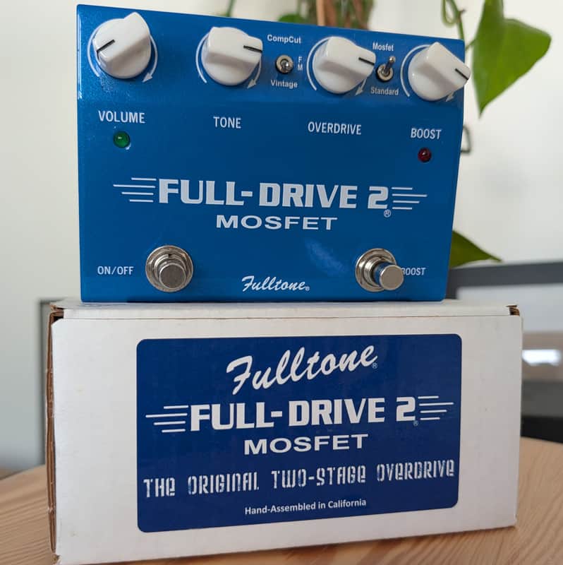 Fulltone Full-Drive 2 Mosfet 2007 - 2018 - Blue image 1