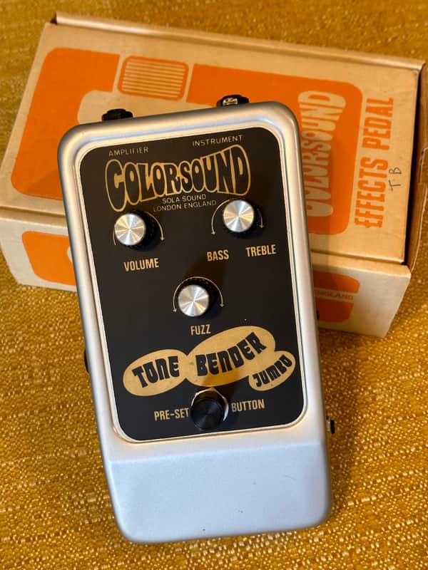 Colorsound Jumbo Tonebender 1979-1980 - Silver image 1