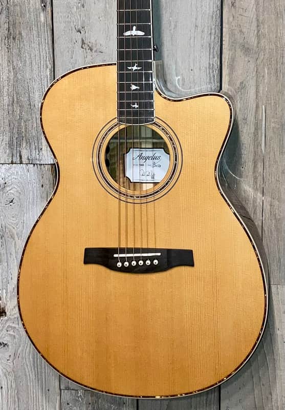 PRS SE A40E Angelus with Fishman Sonitone Pickup 2022 Natural, Support Small Biz, We Ship Fast! image 1