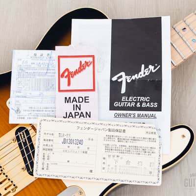 2013 Fender Richie Kotzen Telecaster TLR-RK Brown Sunburst w/ Hangtags, Japan MIJ image 17