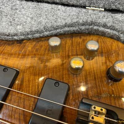Roscoe SKB 3005 Custom 5 String Fretless Bass image 3