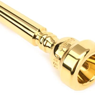 Schilke Trumpet Mouthpiece - F150  Gold-plated (SkTpt150Gd1) image 1