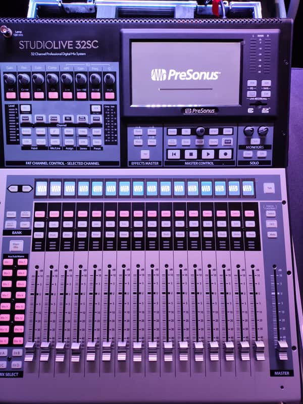 PreSonus StudioLive 32SC + StudioLive 32R 2019 - Present - Black - Silver image 1