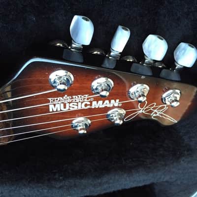Music Man John Petrucci BFR JP6  2015 Black Gold Quilt image 5