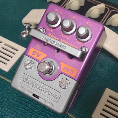 Guyatone Might Micro SVm5 Slow Volume Auto Swell w/ Original Box 2000s MIJ Made in Japan Guitar Bass Effects Pedal image 2