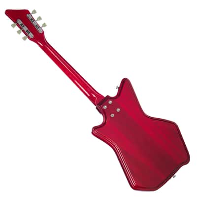 Airline Guitars Jetsons 2P FM Cherry Burst Flame image 9