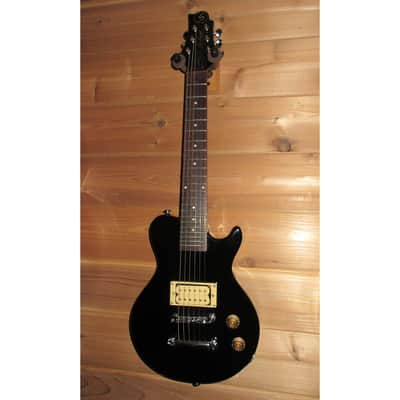 Samick - GREG BENNETT Avion Mini LP style electric guitar w/Case Black image 2