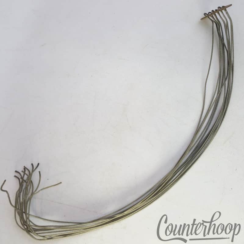 Gretsch 15"12-Strands Snare Drum Coiled Metal/Cloth 17 1/2"Wires+Butt Side Guide image 1