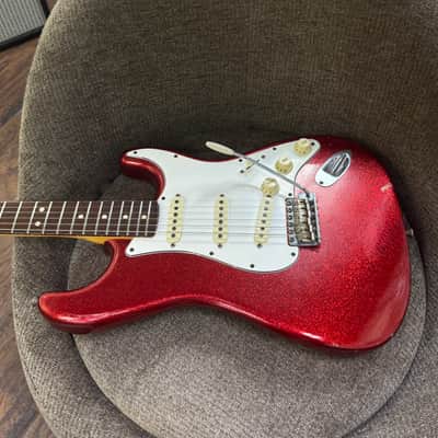 Fender Custom Shop “Not-Rod” ’60s Stratocaster - 2019 - Red Sparkle Relic. Master Built by Mark Kendrick image 6