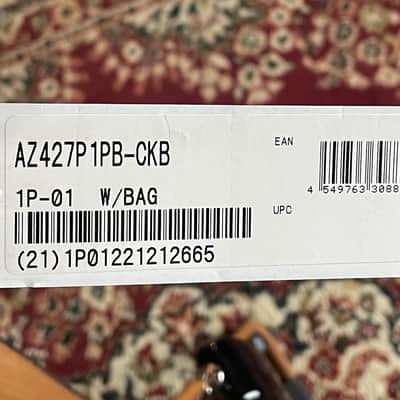 Ibanez AZ427P1PB-CKB Premium Charcoal Black Burst + incl. Gigbag + NEW image 9
