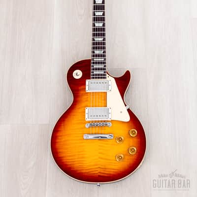 2022 Gibson Custom Shop Historic 1959 Les Paul Standard R9 70th Anniversary VOS Factory Burst image 2
