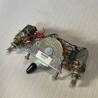 2000's Charvel Jackson Dinky Guitar Factory EMG A25k Push Pull Coil Tap Wiring Harness Electronics image 9