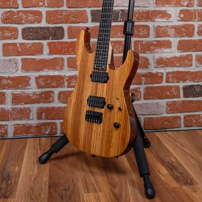 ESP USA Custom Shop M-II HT Zebra Wood Top Natural 2020 w/OHSC image 5