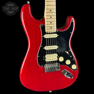 Used 2021 Fender Mod Shop Strat HSS Crimson Red w/case TSU25115 image 4