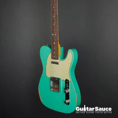 Fender Custom Shop 64 Telecaster Relic Aged 2024 - Sea foam Green (Cod.1840NG) image 5