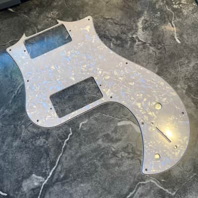 White Pearloid 4 Ply Alternate Knob Placement Pickguard for Paul Reed Smith PRS S2 Standard 22 image 3