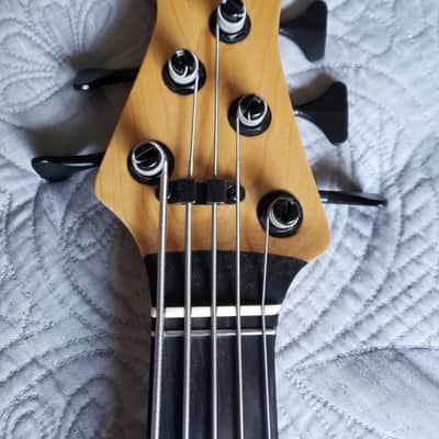Tom Clement Single Cut 30" 5 String Bass image 6