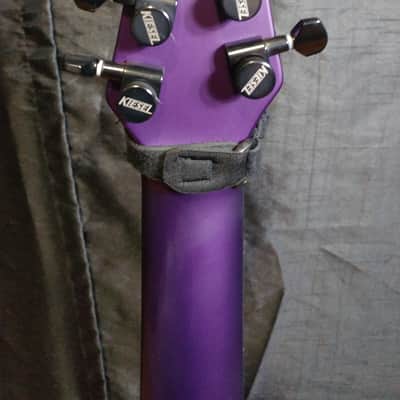 Kiesel CT7 - Piezo, Grape Jelly Metallic Purple / JEFF shaved neckheel (Carvin) 2016  CT7C image 4