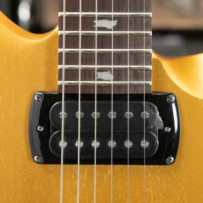 PRS SE CE 24 Solid Body Electric Guitar - Metallic Gold Stain with Gig Bag image 6