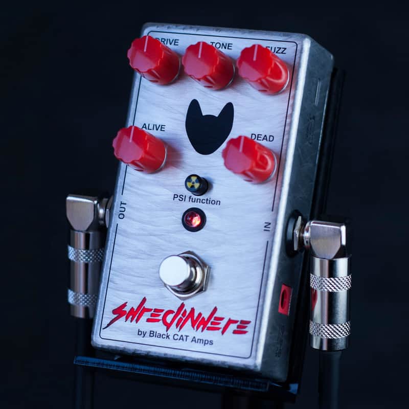 Shredinhere (S) | Overdrive and FuZz in one high-tech guitar pedal! Beautiful design and top quality of the sound! Lithium power source and USB Type-C port for charging! image 1
