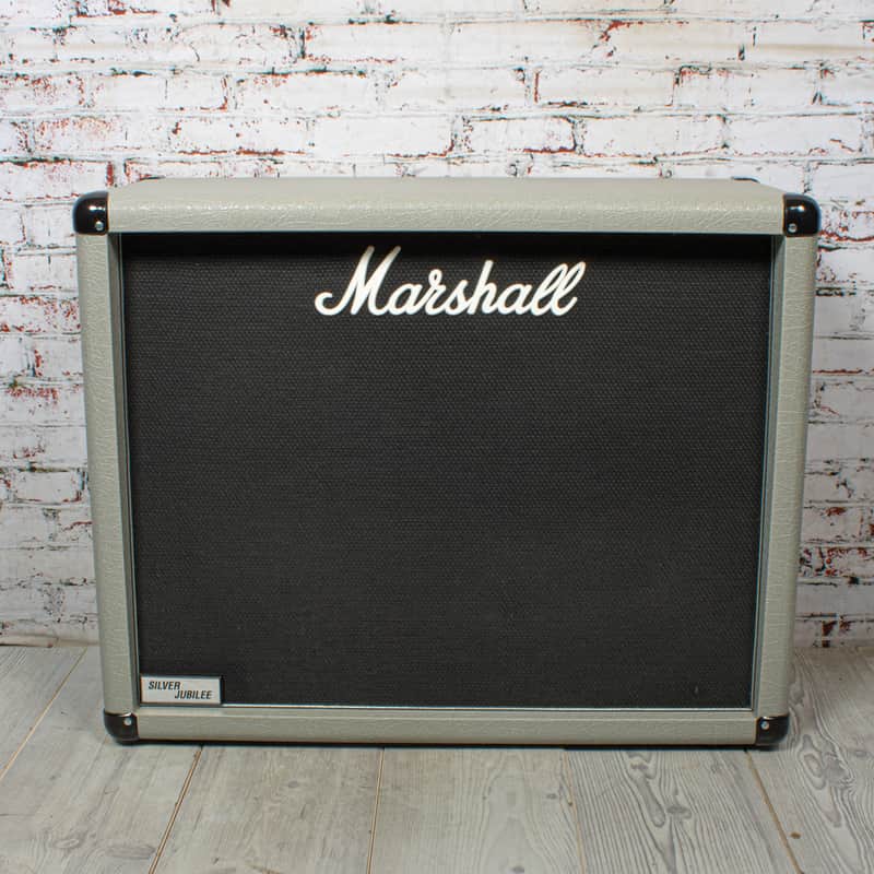 Marshall - Studio 2536 Silver Jubilee 140w 2x12" Guitar Cabinet w/Box - USED image 1