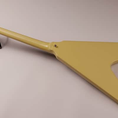 ESP Edwards E-FV-120D Vintage White 2014 MIJ Flying V – Seymour Duncan SH-1 / SH-4 image 8