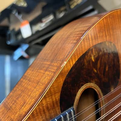 1918 C.F. Martin A-K Flamed KOA Mandolin with case image 14