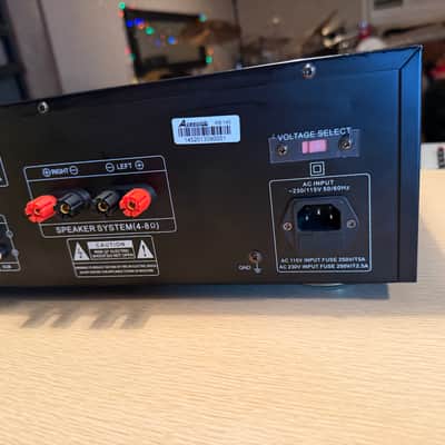 Acesonic AM-145 80 Watt Karaoke Mixing Amplifier Serviced Works Great Very Rare! image 12