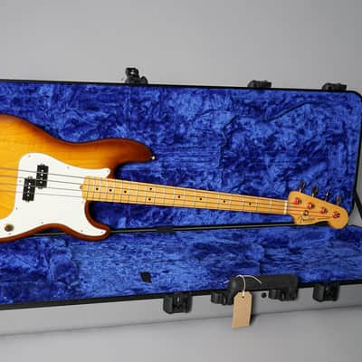 Fender 75th Anniversary Commemorative Precision Bass 2021 - 2-Color Bourbon Burst image 11