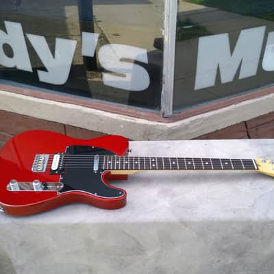 FENDER 2015 AMERICAN STANDARD PRO TELECASTER CRIMSON RED TRANSPARENT CLEAN near MINT! SALE LOOK!$ image 1