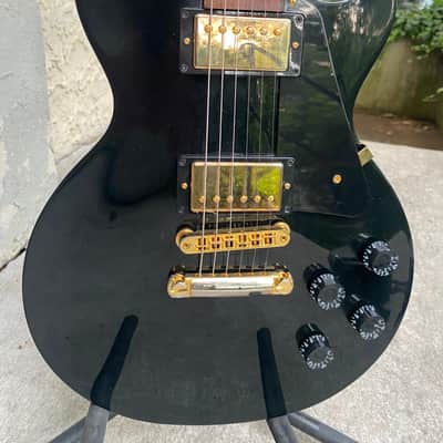Gibson Les Paul Studio Push Pull Tone Guitar Center Exclusive- Ebony Gold Hardware image 1