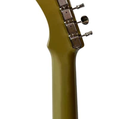 Koll Super Cub, Dirty Gold Metallic w/ Mastery bridge & vibrato Curtis Novak WRHB pickups image 9