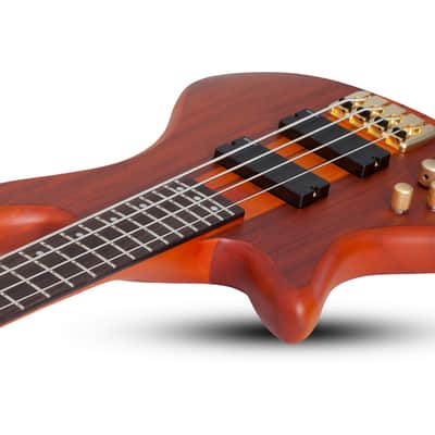 Schecter Stiletto Studio-4 LH Honey Satin image 3