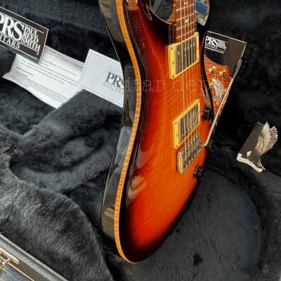 ♚ MINT ♚ 2007 PRS Custom 22 * 10 Top ♚ TOBACCO SUNBURST ♚ TREM ♚ AAA ♚ BIRDS♚ 7.8 LBS ♚ Dragon II♚24 image 16