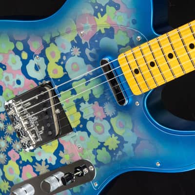 Fender Custom Shop Vintage '68 Telecaster NOS MN - Blue Flower image 10