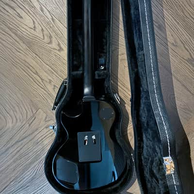 Epiphone Les Paul Nightfall 2010 Ebony w/ Floyd Rose, EMG-HZ Pickups & Epiphone Hard Case image 2