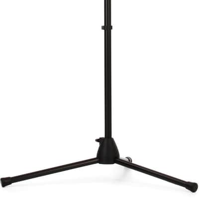 Blue Microphones Yeti Multi-pattern USB Condenser Microphone - Blackout  Bundle with On-Stage MS7701B Euro Boom Microphone Stand - Black image 2