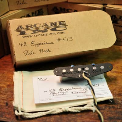 50 / 42 Experience Tele pickup set by Arcane Inc. Hand Wound image 5