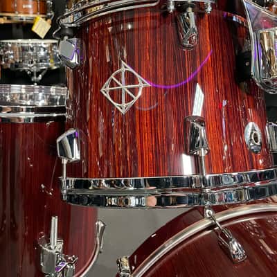 *LIMITED EDITION* 2025 Dixon Artisan Select Series 4-Piece 10/12/16/22 Pure Rosewood Drum Kit Set in Gloss Lacquer (1 of 15 Kits!) image 3