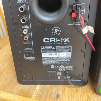 Immagine Mackie CR5-X 5" Active Studio Monitors (Pair) 2020 - Present - Black with Green Trim - 2
