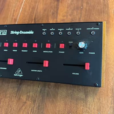 Behringer Solina String Ensemble 49-Voice Synthesizer 2023 - Present - Black image 2
