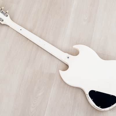 1967 Gibson SG Junior Vintage Guitar Polaris White w/ Case image 13