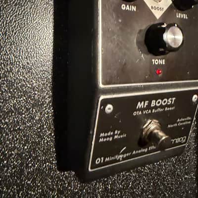 Moog Minifooger MF Boost v2 2010s - Black image 3