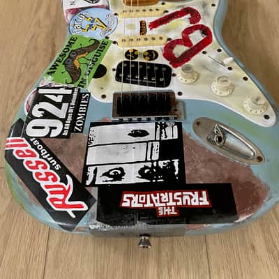 Billy Joe Armstrong "Blue" Replica Guitar image 2