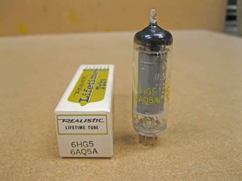Realistic NOS Realistic 6HG5/ 6AQ5A Vacuum Tube image 1