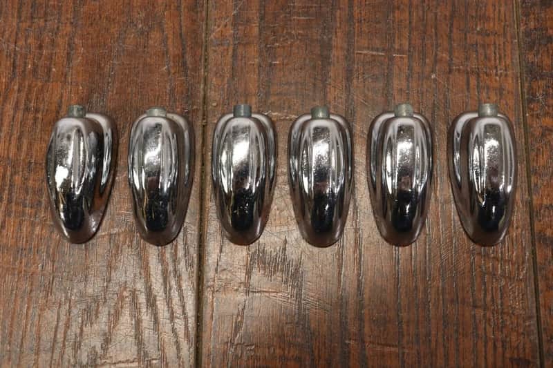 Unbranded Chrome Tom Drum Lugs 6pk #2 image 1