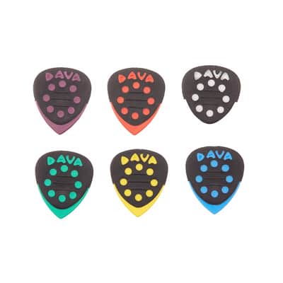 Dava Control Grip Tips Guitar Picks 6/Bag D6024 image 1